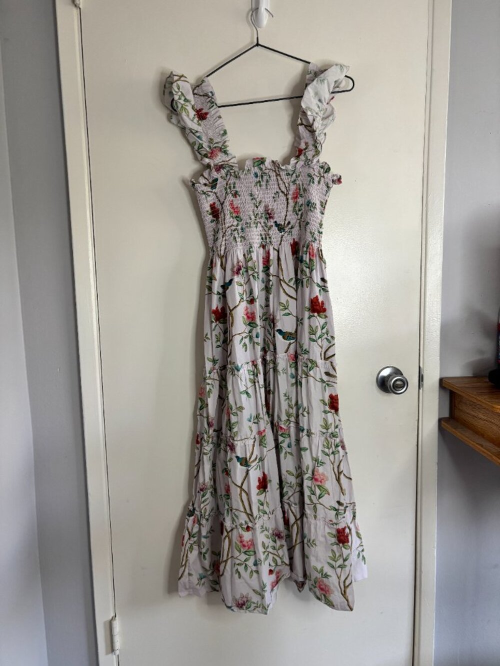 Hill House x Diane Hill Ellie Limited Edition Floral Midi A-Line Nap Dress - Picture 10 of 13